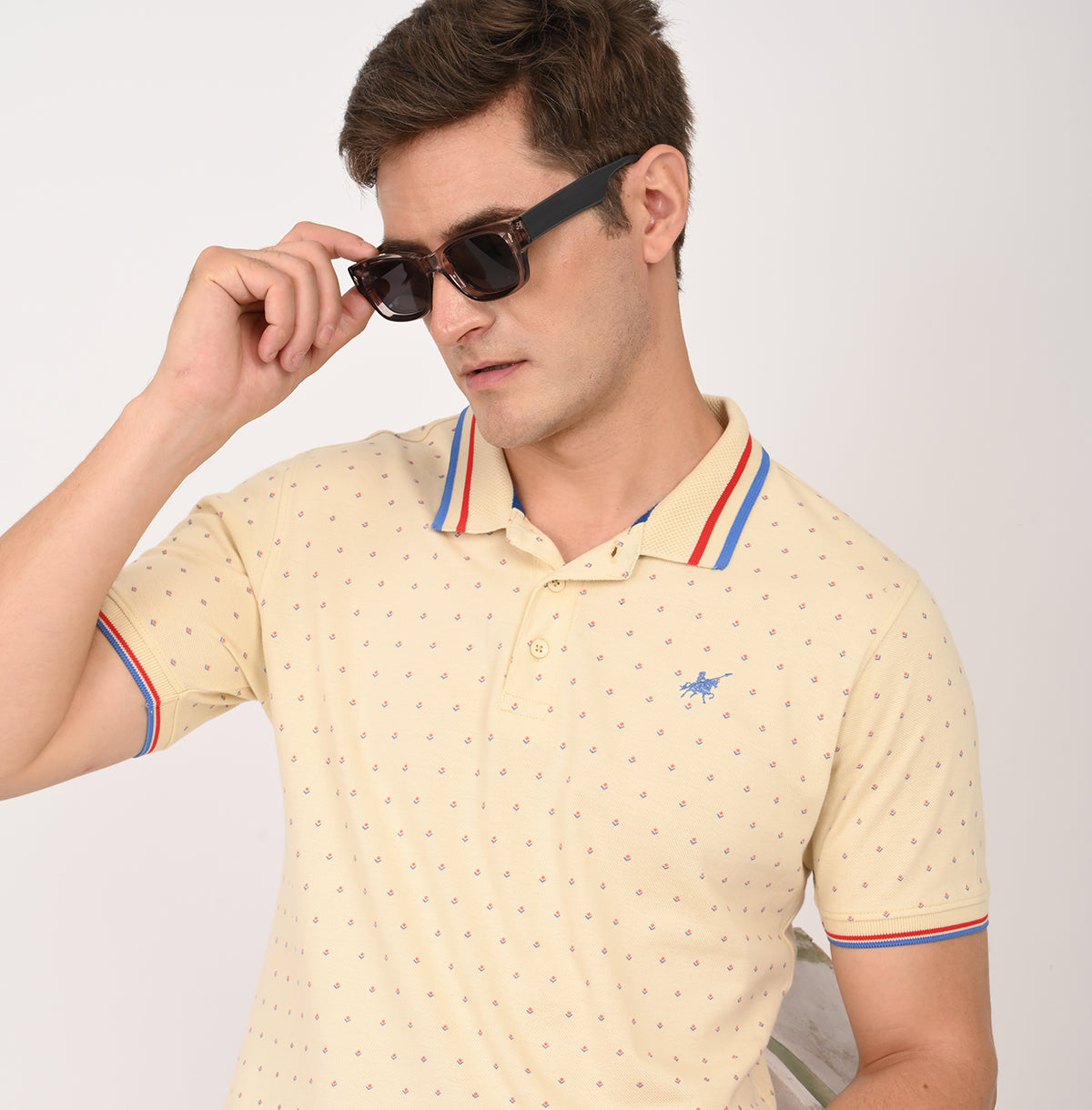 SLIM FIT PIQUE POLO SHIRT