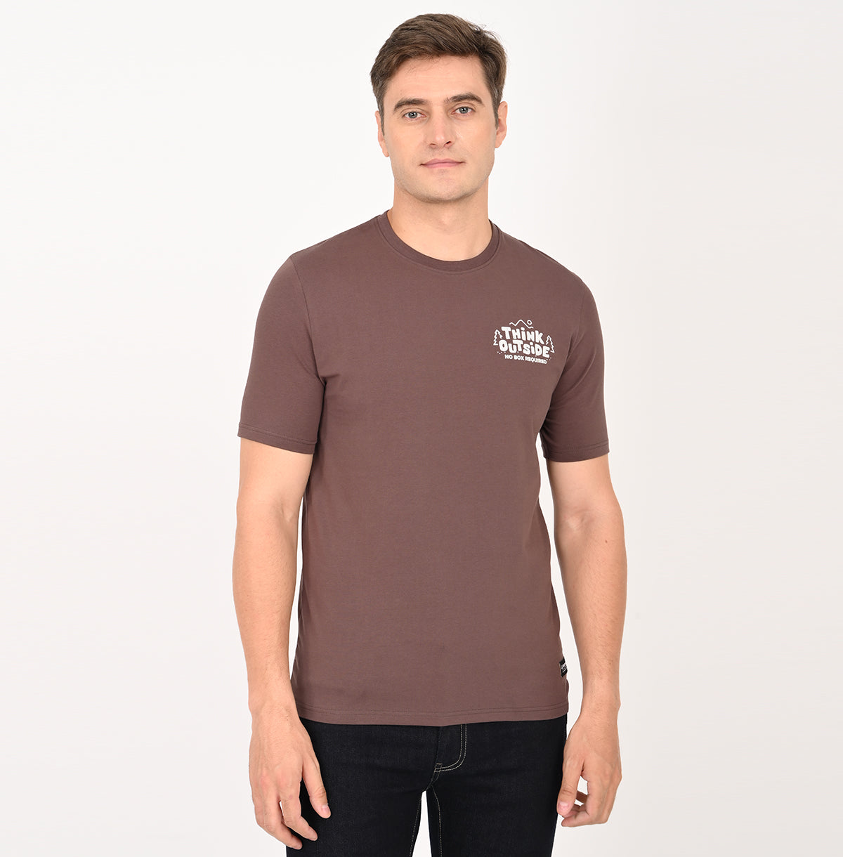 SLIM FIT ROUND NECK TSHIRT