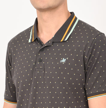 SLIM FIT PIQUE POLO SHIRT