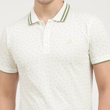 AOP COTTON POLO SHIRT