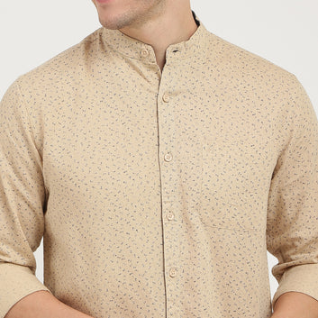 FULL SLEEVES CASUAL LINEN SHIRT