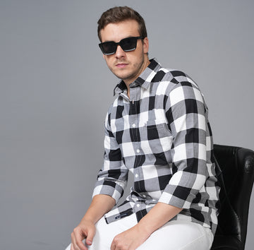 CHECKS FULL SLEEVES CASUAL COTTON SHIRT