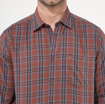 CHECKS FULL SLEEVES CASUAL COTTON SHIRT