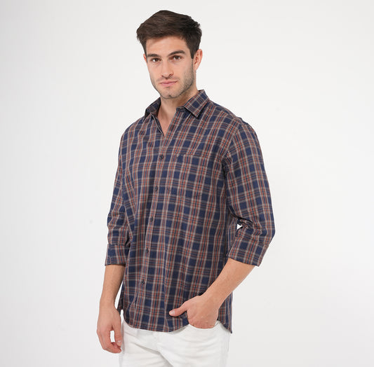 CHECKS FULL SLEEVES CASUAL COTTON SHIRT