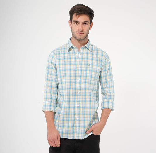 CHECKS FULL SLEEVES CASUAL COTTON SHIRT