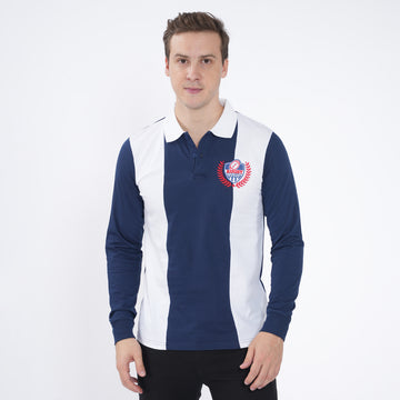 FULL SLEEVES SLIM FIT RUGBY POLO SHIRT