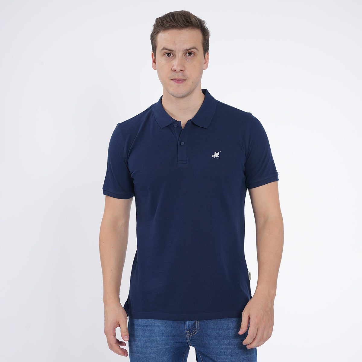 SLIM FIT PIQUE POLO SHIRT