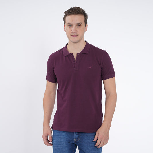 SLIM FIT PIQUE POLO SHIRT