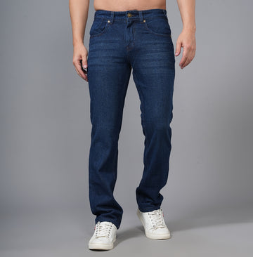 DARK INDIGO STRAIGHT FIT JEANS