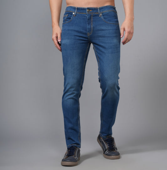 LIGHT INDIGO ANKLE SLIM FIT JEANS