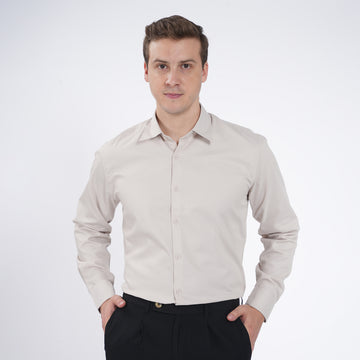 FULL SLEEVES OXFORD FORMAL COTTON SHIRT