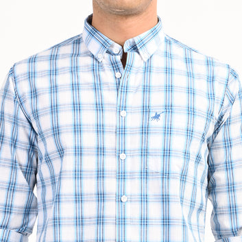 CHECKS FULL SLEEVES SLIM FIT CASUAL SHIRT
