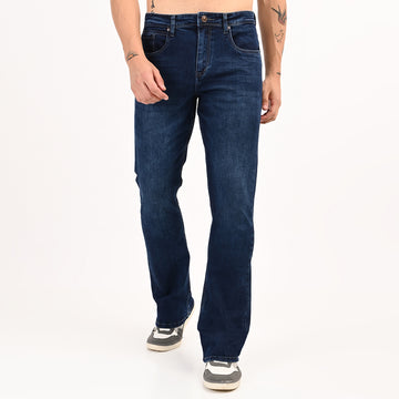 DARK INDIGO BOOTCUT JEANS
