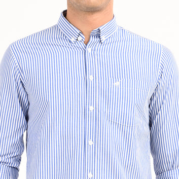 STRIPES FULL SLEEVES SLIM FIT CASUAL SHIRT