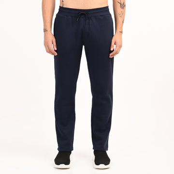 NAVY STRAIGHT FIT FLEECE LOWER