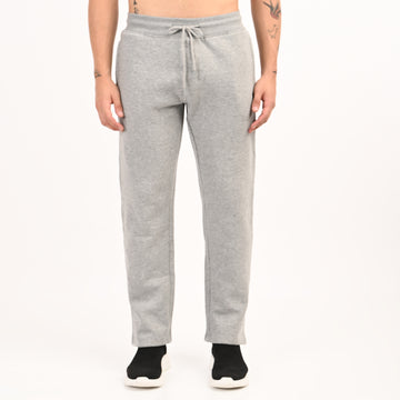 GREY STRAIGHT FIT FLEECE LOWER