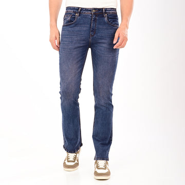 INDIGO BROWN TINT BOOTCUT DENIM