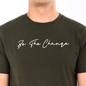 SLIM FIT ROUND NECK COTTON T-SHIRT