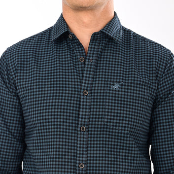 CHECKS FULL SLEEVES CASUAL FIT COTTON SHIRT