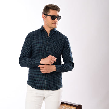CHECKS FULL SLEEVES CASUAL FIT COTTON SHIRT