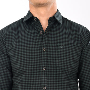 CHECKS FULL SLEEVES CASUAL FIT COTTON SHIRT