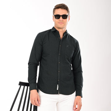 CHECKS FULL SLEEVES CASUAL FIT COTTON SHIRT