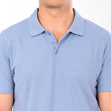 SLIM FIT COTTON POLO SHIRT