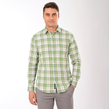 CHECKS FULL SLEEVES CASUAL FIT COTTON SHIRT