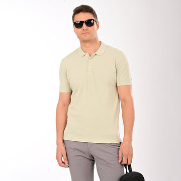 SLIM FIT COTTON POLO SHIRT