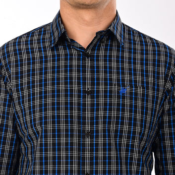 CHECKS FULL SLEEVES SLIM FIT CASUAL SHIRT