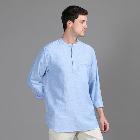 FULL SLEEVES SHORT KURTA SHIRT