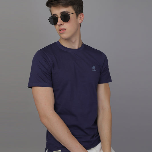 REGULAR FIT CREW NECK COTTON TSHIRT