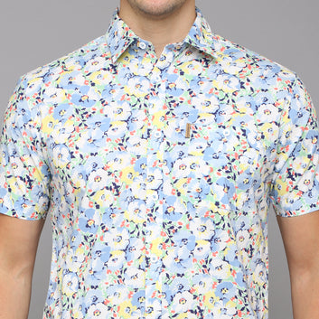 PRINTED HALF SLEEVE CASUAL SHIRT