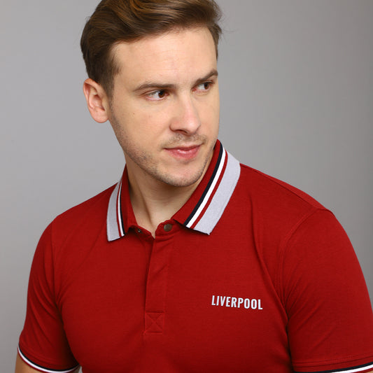 SOLID COTTON PIQUE POLO