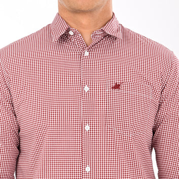 CHECKS FULL SLEEVES CASUAL FIT COTTON SHIRT