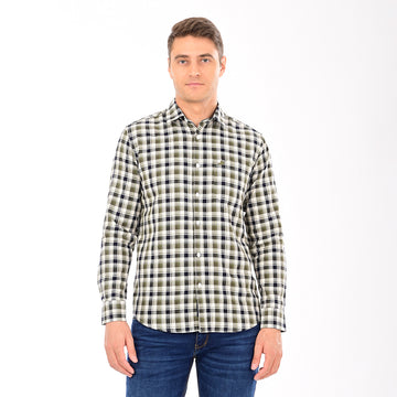 CHECKS FULL SLEEVES CASUAL FIT COTTON SHIRT