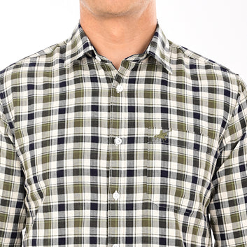 CHECKS FULL SLEEVES CASUAL FIT COTTON SHIRT