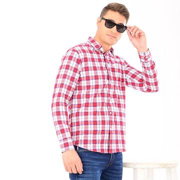 CHECKS FULL SLEEVES SLIM FIT CASUAL SHIRT