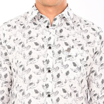 AOP FULL SLEEVES CASUAL FIT COTTON SHIRT