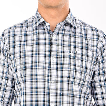 CHECKS FULL SLEEVES CASUAL FIT COTTON SHIRT