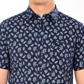 AOP FULL SLEEVES CASUAL FIT COTTON SHIRT