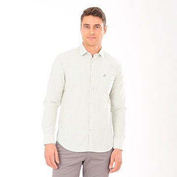 STRIPES FULL SLEEVES CASUAL FIT COTTON SHIRT