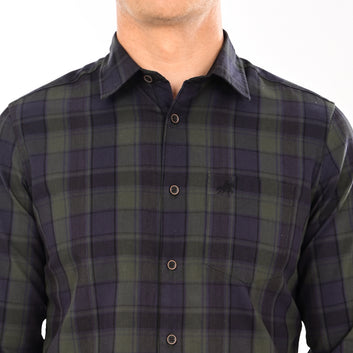 CHECKS FULL SLEEVES CASUAL FIT COTTON SHIRT