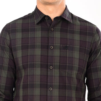CHECKS FULL SLEEVES CASUAL FIT COTTON SHIRT