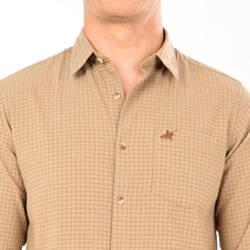 CHECKS FULL SLEEVES CASUAL FIT COTTON SHIRT