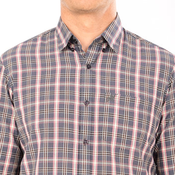 CHECKS FULL SLEEVES SLIM FIT CASUAL SHIRT