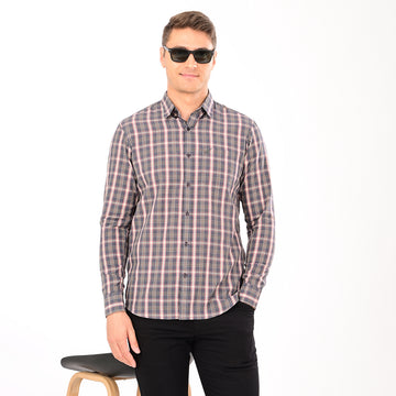 CHECKS FULL SLEEVES SLIM FIT CASUAL SHIRT