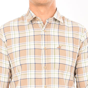 CHECKS FULL SLEEVES CASUAL FIT COTTON SHIRT