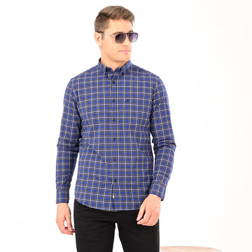 CHECKS FULL SLEEVES SLIM FIT CASUAL SHIRT