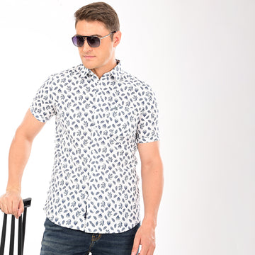 AOP FULL SLEEVES CASUAL FIT COTTON SHIRT